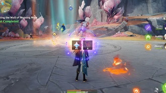 Исследуйте Ashflow Street (квест «Прыжок через стену утреннего тумана») в Genshin Impact