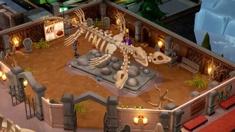 В новом трейлере Two Point Museum представлен процесс поиска экспонатов для музея