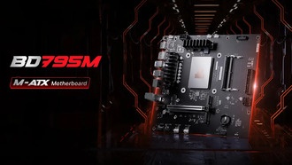 Minisforum представляет материнскую плату BD795M с процессором AMD Ryzen 9 7945HX
