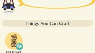 Как получить кошачью башню в Animal Crossing: Pocket Camp Complete