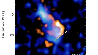 Наблюдатели исследуют слияние близлежащего скопления галактик