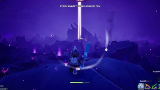 LEGO Fortnite Odyssey: как войти в Штормовую пещеру