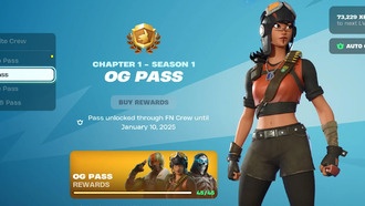 Когда закончится Fortnite OG?