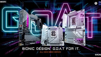 Материнские платы Gigabyte B860 с поддержкой ИИ от GOAT