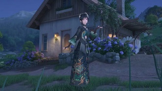 Расположение дома бабушки Анжелики в Инфинити Никки