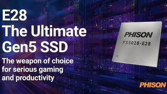 Phison выпустил 6-нм SSD-контроллер E28 Gen 5