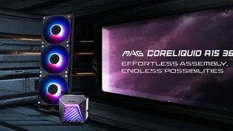 MSI выпускает устройства MAG CORELIQUID A15 и MEG Ai1600T PCIE5