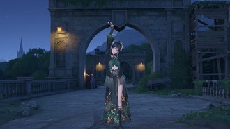 Как выполнить задание «Принудительная перспектива: зажги лампы на мосту» в игре Infinity Nikki