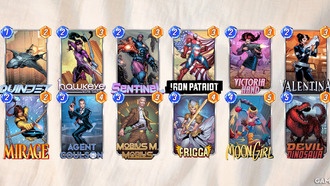 Marvel Snap: Лучшая колода Iron Patriot