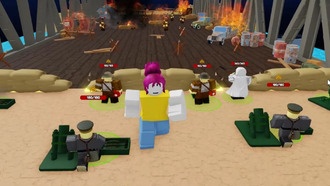 Roblox: коды защиты башни Trench War
