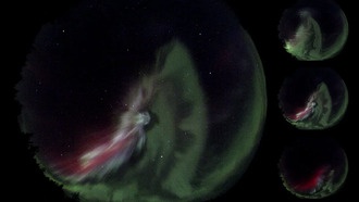 «Что это?» Ученые объясняют белое пятно, появляющееся возле северного сияния