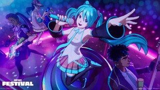 В Fortnite появятся Хацунэ Мику и Годзилла