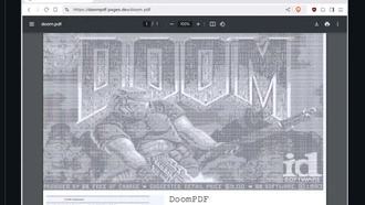 Doom портирован для запуска напрямую из PDF-файла