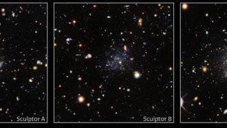 DECam и Gemini South обнаружили три крошечные галактики-«звезды-призраки»