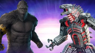 В Fortnite появились облики Конга и Мехагодзиллы