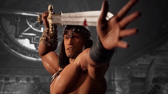В новом трейлере Mortal Kombat 1 показали, как Конан-варвар расправляется с противниками мечом