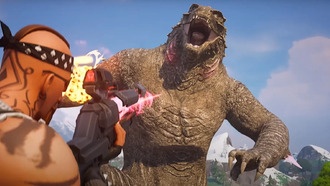 Как играть за Годзиллу в Fortnite