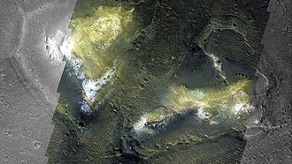 Загадочные курганы раскрывают историю воды на Марсе