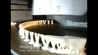 «Костная нить» 3D-принтера имитирует кости, помогая хирургической практике