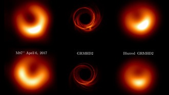 Наблюдения M87* улавливают турбулентный поток аккреции черной дыры