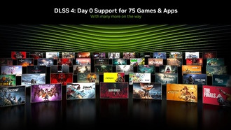 Nvidia DLSS 4 будет доступна для 75 игр на старте