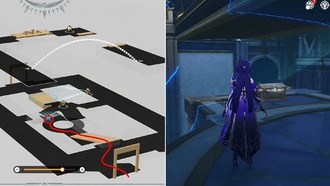 Abyss Of Fate Расположение сундуков и духов-воров в Janusopolis в HSR - Honkai: Star Rail