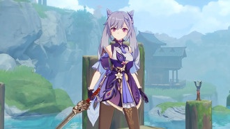 Genshin Impact Кэ Цин материалы, комплект и Созвездия