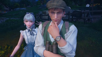 Ответ на наблюдение Белого Нефрита в Infinity Nikki