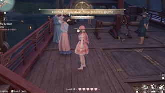 Kindled Inspiration: наряд New Bloom в Infinity Nikki