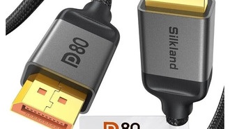 Silkland выпустила 6,6-футовый кабель DisplayPort 2.1