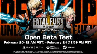 Открытый бета-тест FATAL FURY: City of the Wolves стартует 20 февраля