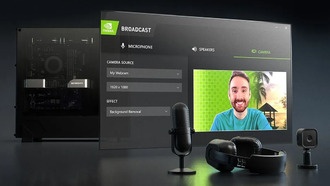 Обновление Nvidia Broadcast обеспечивает микрофон и функции освещения студийного уровня