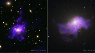 Исследование Chandra показывает, что выбросы из черных дыр помогают им поддерживать себя