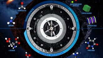 В образцах астероида Бенну найден «строительный материал жизни»