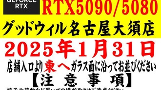 Лотерея для покупателей новых GeForce RTX 5090 и 5080