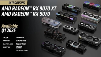 По слухам, AMD Radeon 9070 XT превзойдет RTX 5070 Ti почти на 15%