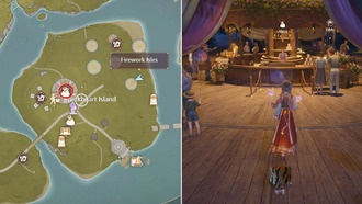 Запустите портативный фейерверк в бесконечности Никки