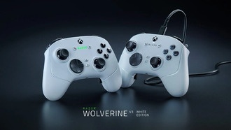 Razer представляет линейку контроллеров Razer Wolverine V3 в белом цвете