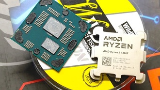 AMD Ryzen 5 7400F De-Lid демонстрирует термопасту вместо STIM