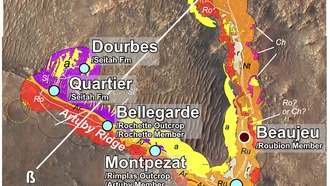 Марсианские лавовые породы проливают свет на критический период истории Красной планеты
