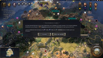 Цивилизация 7: Как увеличить лимит поселений