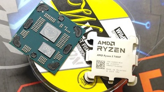 Ryzen 5 7400F использует термопасту вместо припоя, но температура страдает