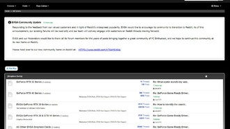 EVGA закрывает официальный форум для обсуждений, рекомендует перенести членство на Reddit