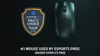 Razer Viper V3 Pro признана игровой мышью №1 для профессиональных киберспортсменов