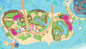 Как найти резину в Hello Kitty Island Adventure