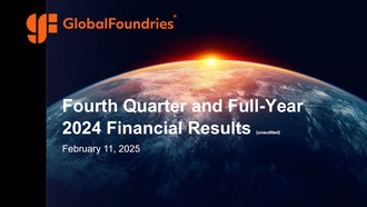 GlobalFoundries: финрезультаты за IV квартал и 2024 год