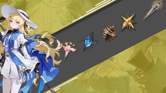 Материалы Фиби (Вознесение, Форте, Повышение уровня навыков) в WuWa - Wuthering waves