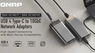 QNAP представляет сетевые адаптеры USB4 Type-C — 10GbE для Mac/Windows