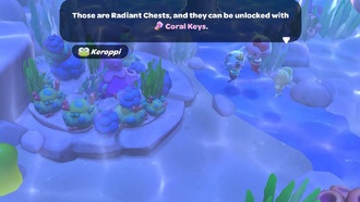 Как получить ключи с океанской тематикой в Hello Kitty Island Adventure