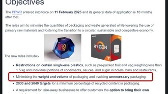 Переработчикам в ЕС грозит отказ от «лишней упаковки»